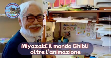 Hayao Miyazaki in Studio Ghibli